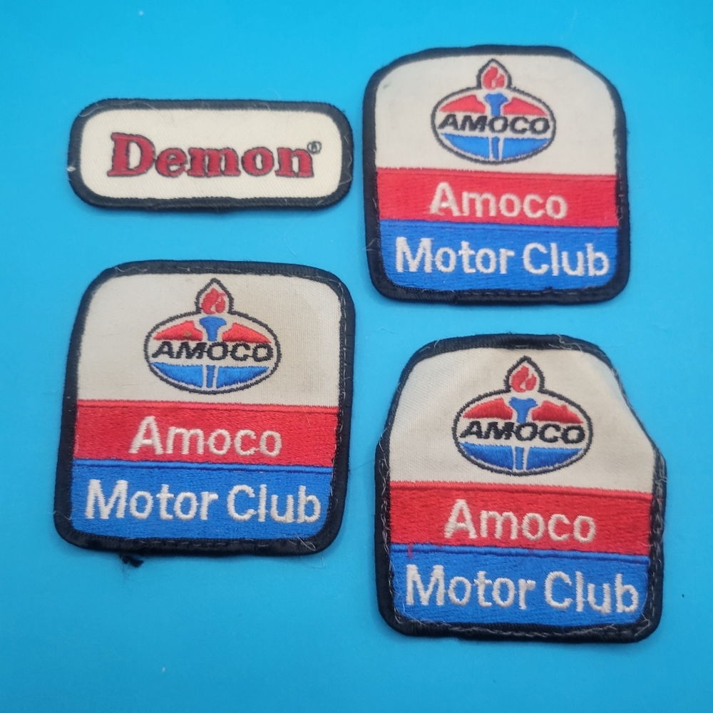 Amoco Demon Uniform Patch Bundle Auto - image 1